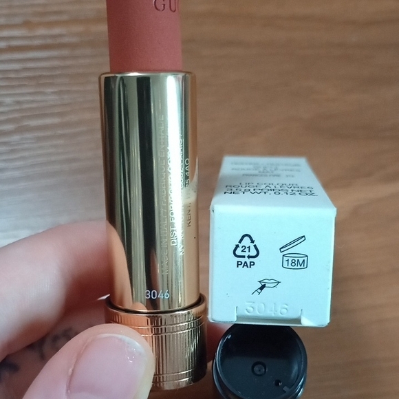Gucci Rouge à Lèvres Matte Lipstick in - 312 Frances Fire TESTER BOX/CAP - Picture 3 of 7